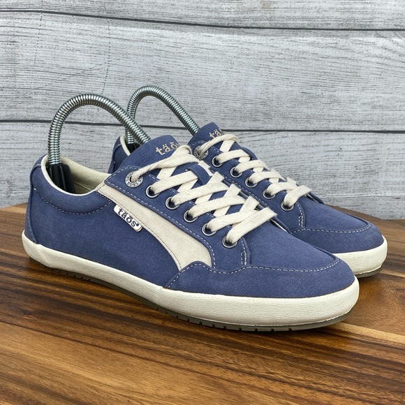 Taos Shooting Star Blue Canvas Comfort Sneaker SHS-14010 Women’s Shoe Size 7 - Picture 3 of 12